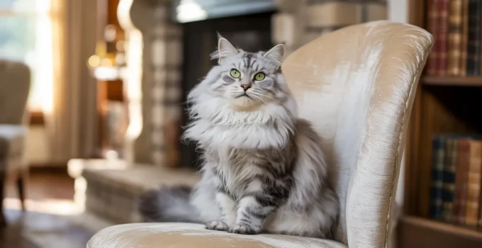 Domestic Long Hair Cat