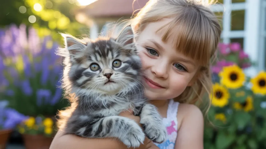 Domestic Long Hair Kitten