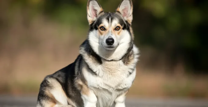 Corgi Husky Mix